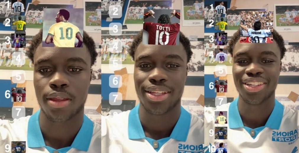 罗马潜在新援瓦斯评心中最佳十号：梅西第一，托蒂第六